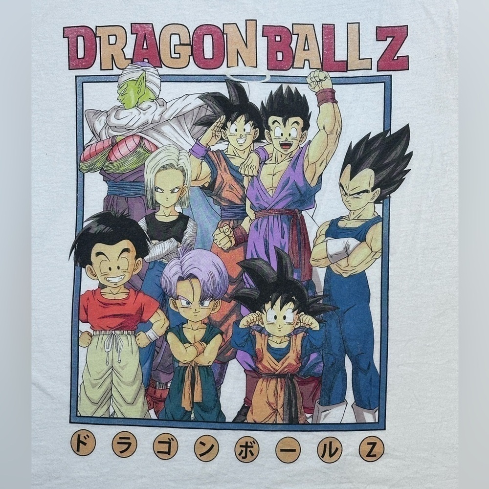 Dragon Ball Z DBZ Group Portrait Super Men's T-Shirt Size S Small Anime Goku - Picture 2 of 4